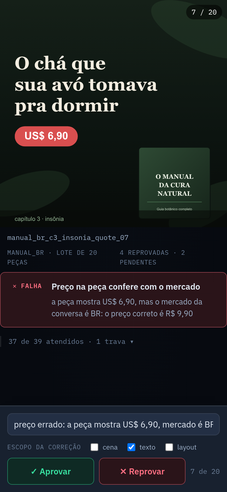 opção 7